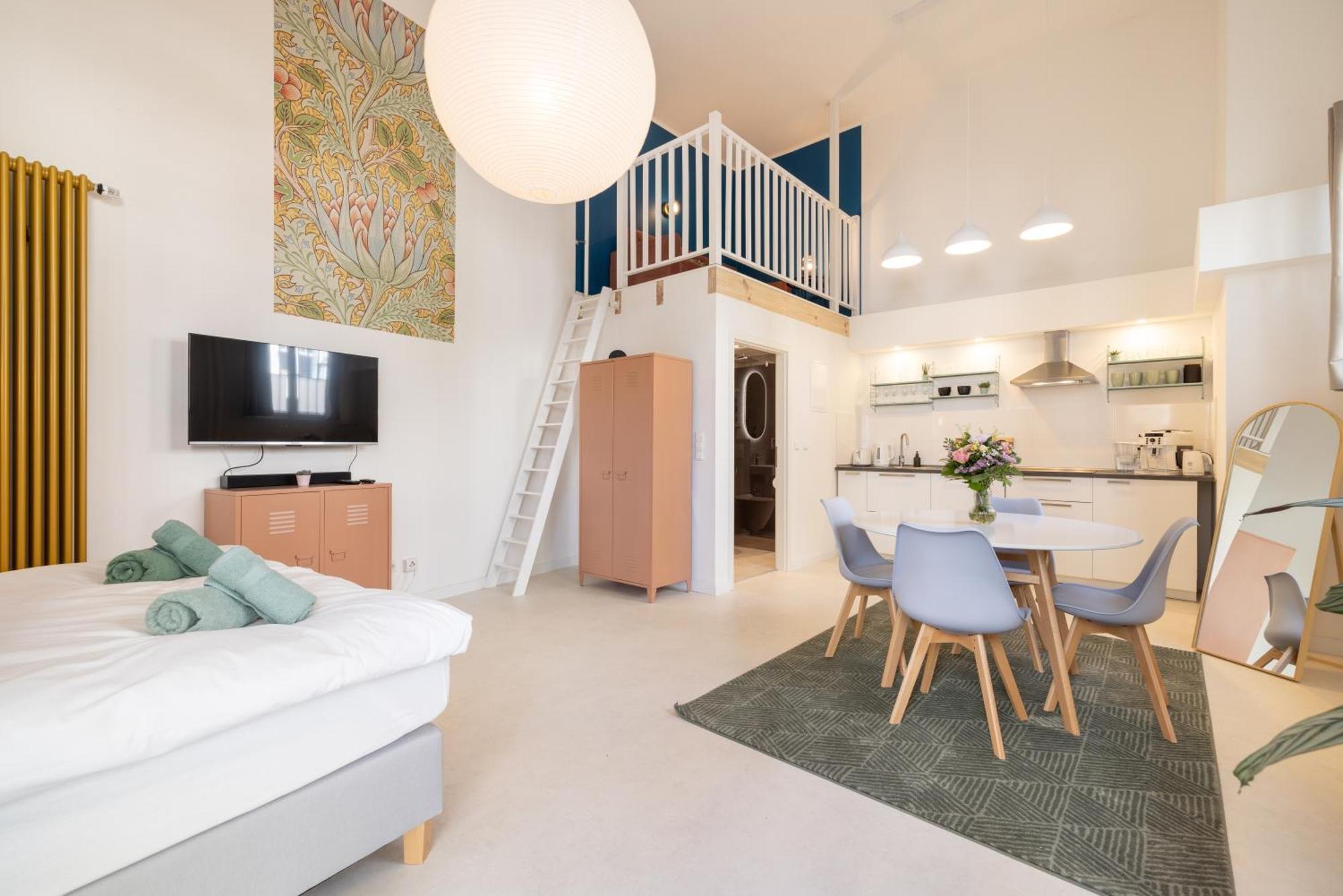 Great 1-Room Loft Берлин Экстерьер фото